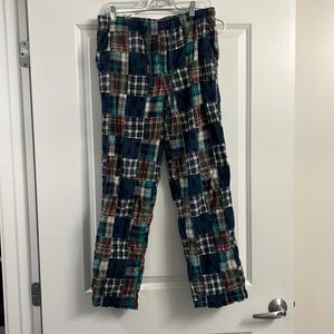 Disney Disneyland Micky PatchWork Pajama Pants